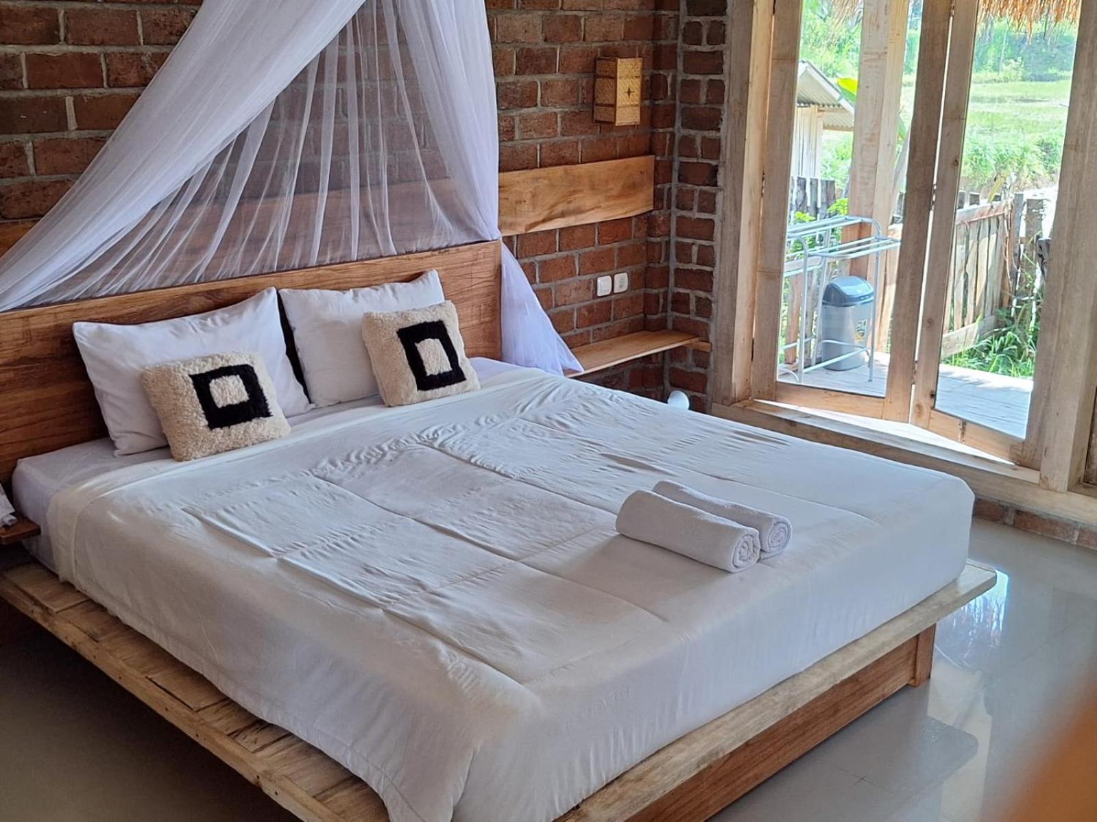 Bunga Maliq Bungalow Lombok Tetebatu Chambre photo